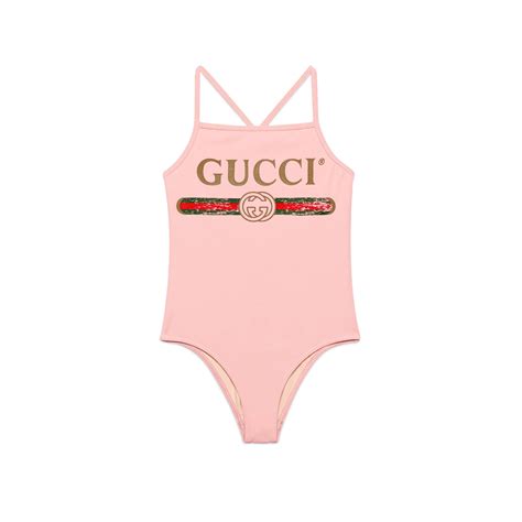 pink baby gucci socks|Gucci bathing suit for kids.